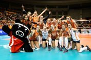 Olanda si bucuria calificarii in semifinalele Campionatului Mondial feminin de volei 2018