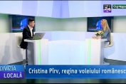 Cristina Pirv la divizia locala Digi 24 Cluj