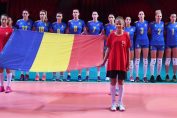 Nationala României, la intonarea imnului inaintea meciului cu Estoniade la Europene