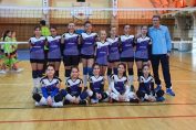 Echipa feminină de minivolei CSS Sibiu