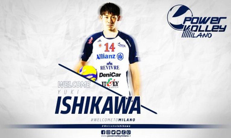 Japonezul Yuki Ishikawa va juca la Power Volley Milano