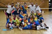 Bucuria celor de la ACS Volei Cristina Pîrv Turda după promovarea în Divizia A1