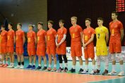Naționala Under 17 a României înaintea meciului cu Israel, din preliminariile Campionatului European