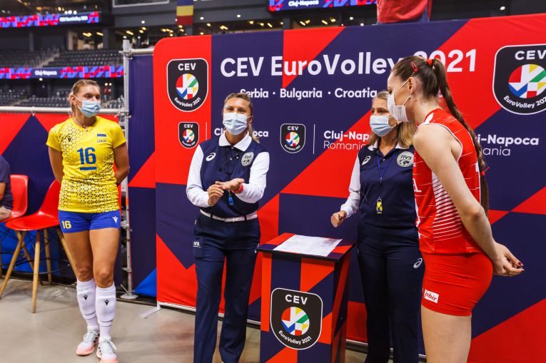 Ksenia Jurkovic a trecut prin momente dificile în meciul dintre Turcia și Ucraina