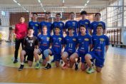 Echipa de cadeți CSS Tulcea, înaintea meciului etapei a patra a campionatului 2021/ 2022