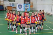 Echipa de cadete Juvenil Brașov după victoria din etapa a șasea a campionatului 2021/ 2022