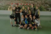Echipa de cadete Silvania Simleul Silvaniei după victoria din etapa a șasea a campionatului 2021/ 2022