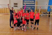 Echipa de cadete ACS Silvania Sport, după calificarea la turneul final al campionatului 2021/ 2022
