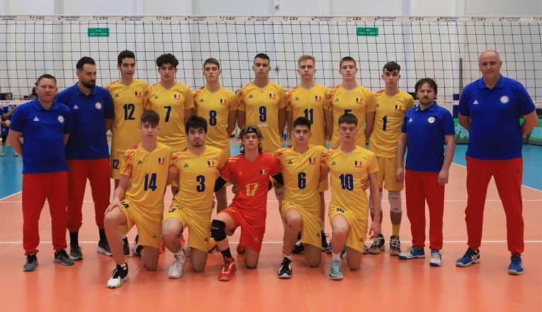 Naționala U18 înaintea disputării primului meci din preliminariile Campionatului European