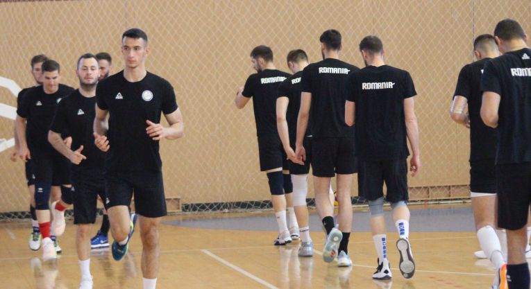 Naționala masculină de volei a României s-a pregătit la Galați de la începutul lunii mai