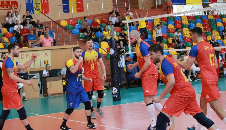 Bucuria jucătorilor naționalei României