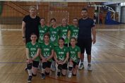 Echipa de minivolei Alpha Sibiu la turneul final al campionatului feminin de minivolei