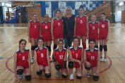 Echipa de minivolei CSS Buzău, la turneul final al campionatului de minivolei 2021/ 2022
