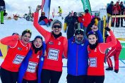 Echipa feminină de volei pe zăpadă a României este în finală la Wagrain