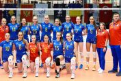 Naționala feminină Under 19 a României, la Campionatul Balcanic (FOTO: Balkan Volleyball)