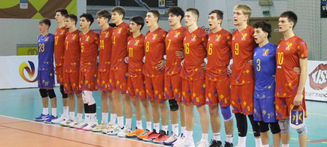 Jucătorii naționalei U20 a României, la turneul de calificare de la Izvorani