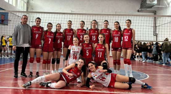 Echipa U17 a clubului Dinamo, la turneul semifinal