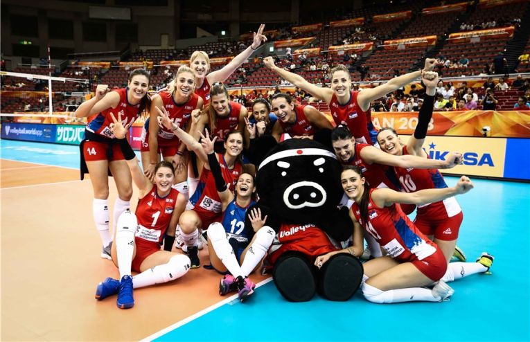 Serbia și bucuria ce a urcat calificării in Final Six la Campionatul Mondial de volei feminin 2018