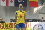 Francesca Alupei a debutat in nationala de volei senioare la doar 16 ani