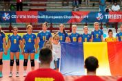 Nationala feminină Under 16 a României la Campionatul European de volei