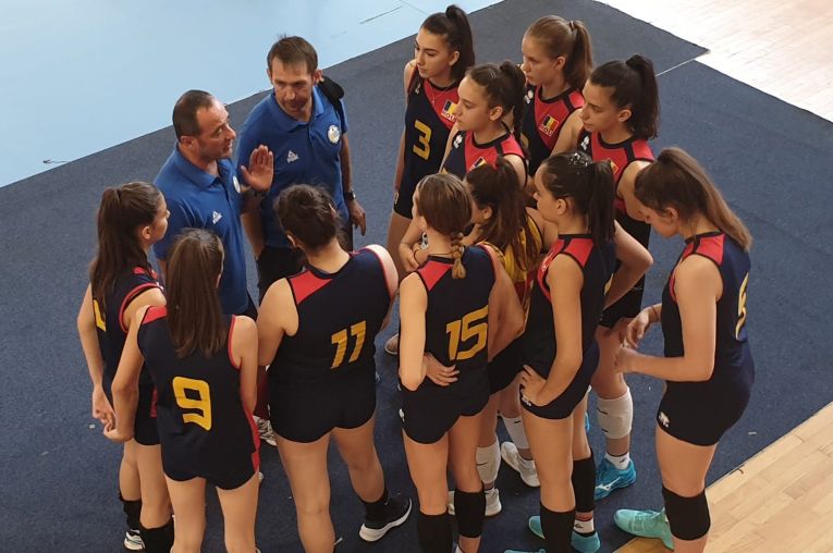 Naționala Under 16 a Romaniei la Campionatul Balcanic