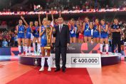 Serbia a ocupat locul 1 la Campionatul European și a primit un cec de 400.000 de euro