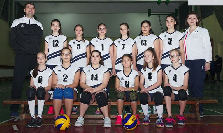 Echipa feminină de sperante CSS Galati pentru sezonul 2019/ 2020