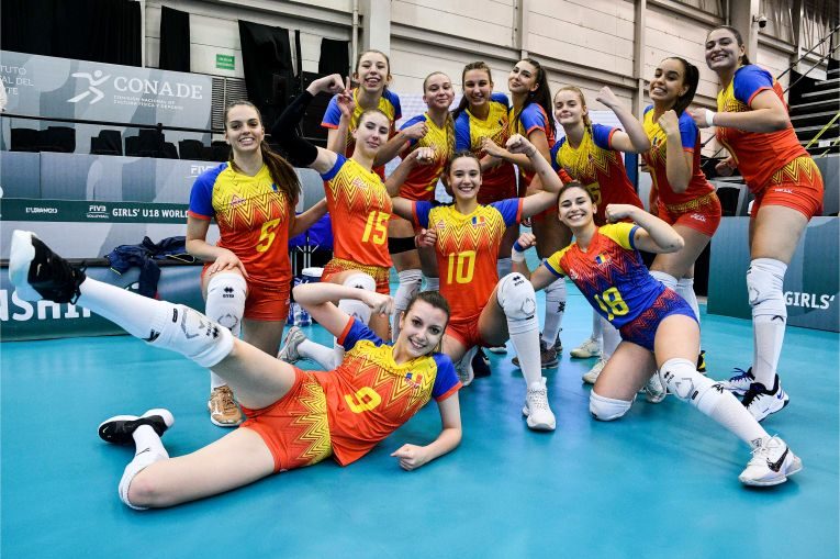 Bucuria româncelor după calificarea în optimile Campionatului Mondial U18 de pe locul 2 în grupă