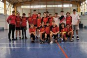 Echipa de minivolei masculin CSS Tulcea în turneul 2 al campionatului 2021/ 2022