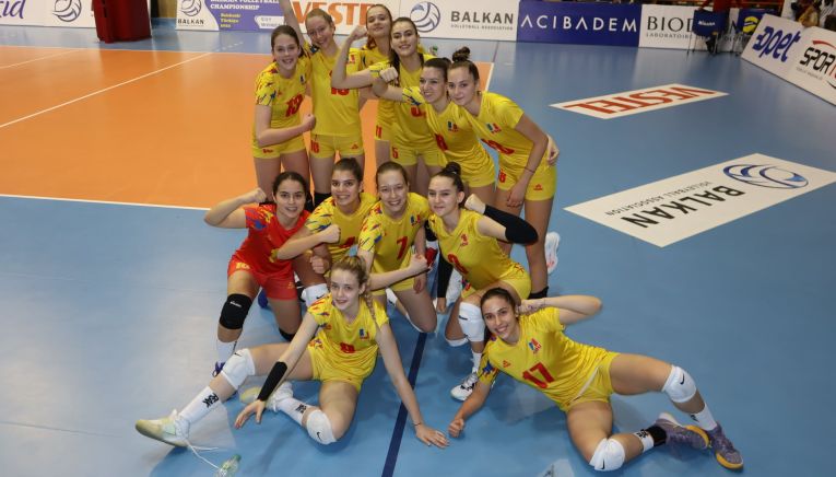 Naționala U17 a României după prima victorie din calificările balcanice ale Campionatului European