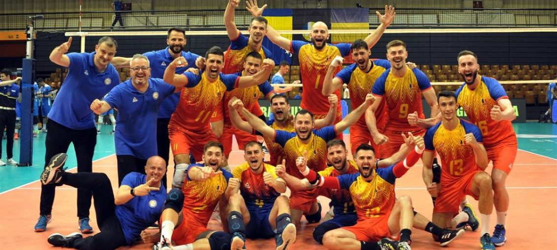 Bucuria naționalei României după victoria din Bosnia și Herțegovina