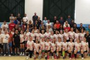 Participanții la prima ediție a International Volleyball Camp, in 2022