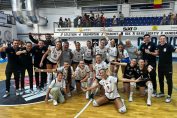 Rapid a câștigat primul meci de cinci seturi al campionatului 2023/ 2024 (FOTO: Facebook/ Rapid Volei)